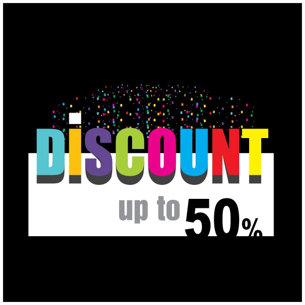 促销标签，购物折扣概念图片下载