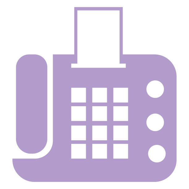 传真机图标剪贴画设计矢量图片下载