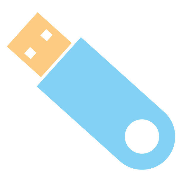 闪存盘图标剪贴画设计矢量图片下载