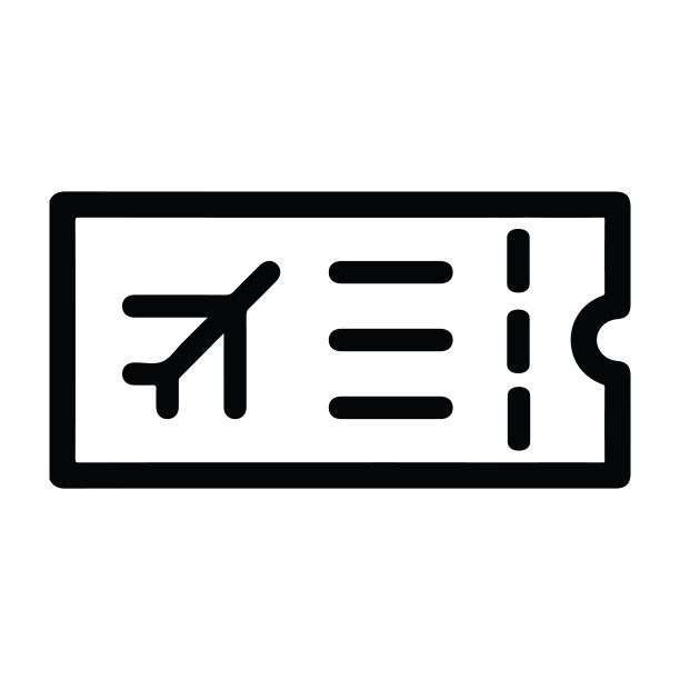 航班、飞机、机票图标图片下载
