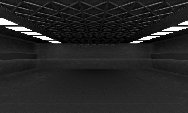 空荡荡的仓库内。仓库建筑或有光的储藏室图片下载