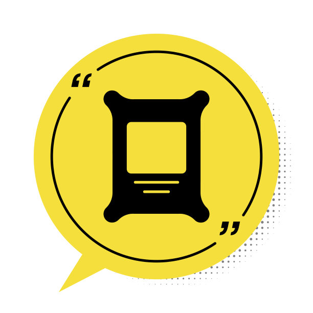 黑色肥料袋图标孤立在白色上图片下载