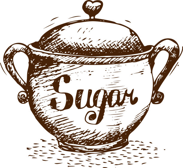 涂鸦糖碗图片下载