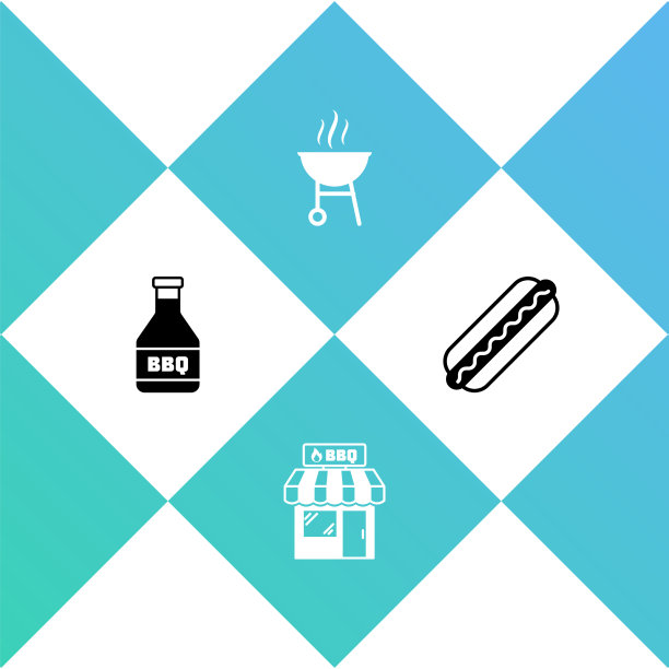 设番茄酱瓶烧烤购物楼图片下载