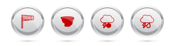 设置线形锥形风向袋、风向标、龙卷云图片下载