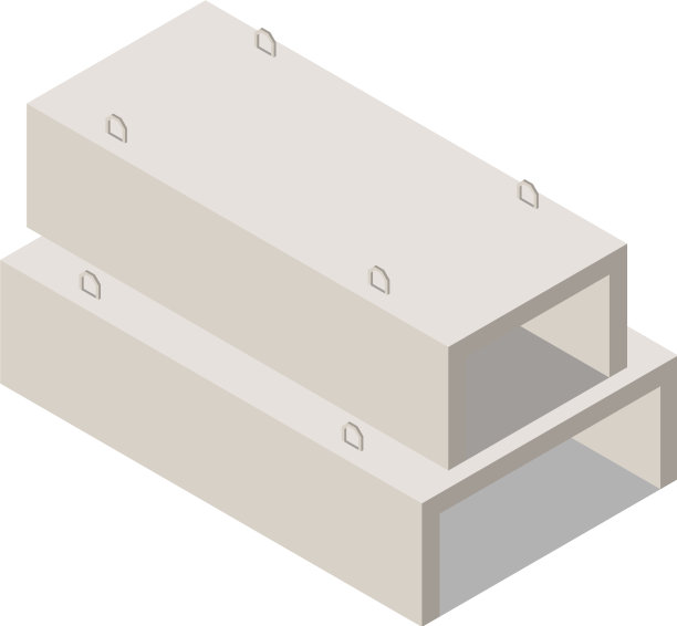 混凝土块等距组成图片下载