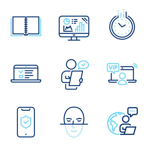 技术图标集包括图标作为电话图片下载