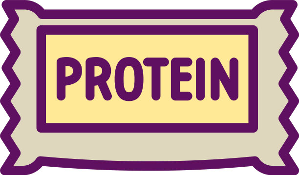 蛋白质条图标轮廓样式图片下载