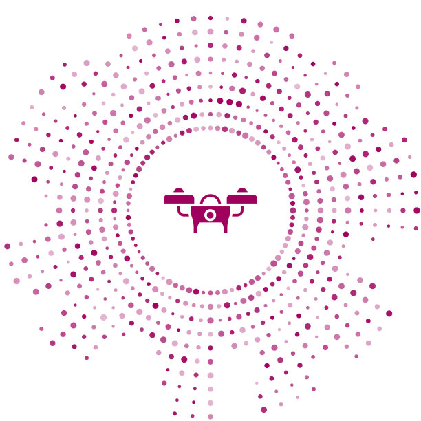 紫色无人机飞行图标孤立在白色图片下载