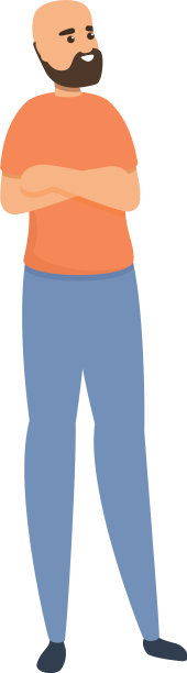 人类自尊图标卡通风格图片下载