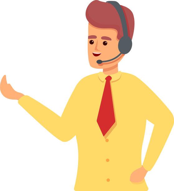 公司个人助理图标卡通风格图片下载