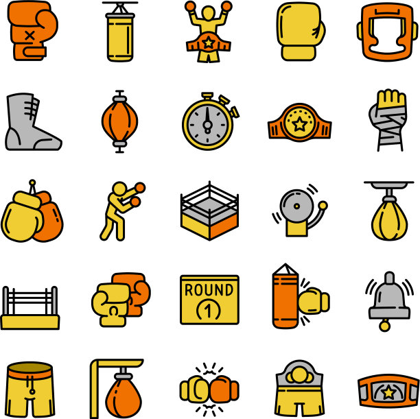 装箱图标轮廓样式图片下载