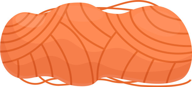 针织线图标卡通风格图片下载