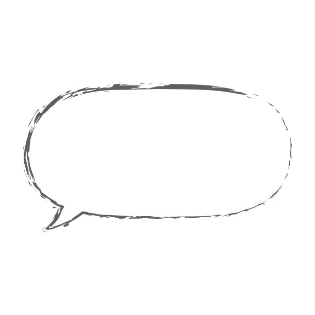 插图图标的讲话气球，框架，和信息。图片下载