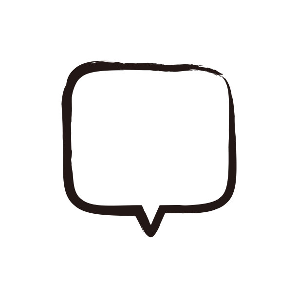 插图图标的讲话气球，框架，和信息。图片下载