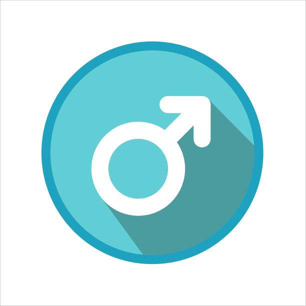 蓝皮人图标。图片下载