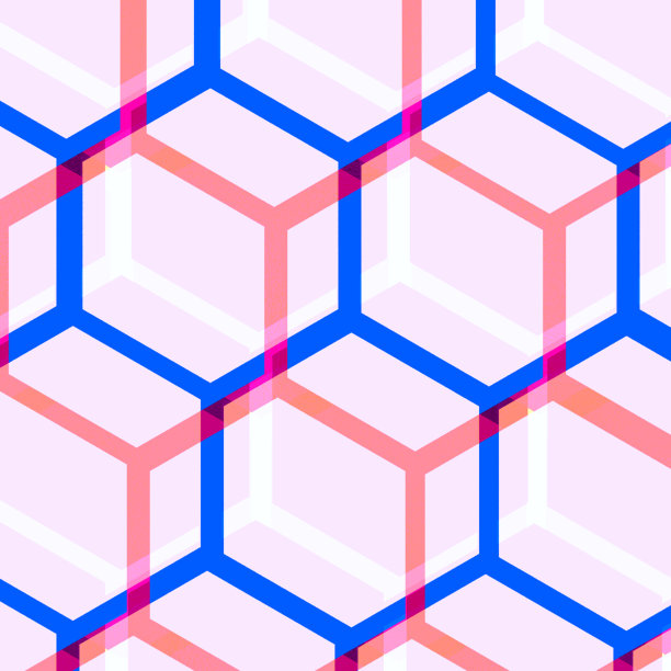 丰富多彩的马赛克墙纸。图片下载