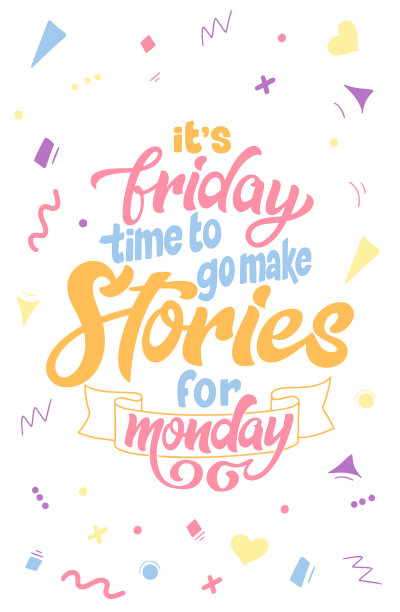 手绘信件报价关于周末和休息图片下载