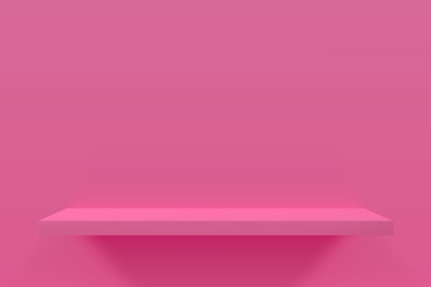 粉色的书架上图片下载