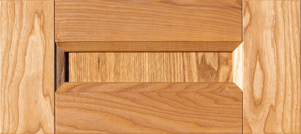 木框架。实心橡木与天然木纹图案。图片下载