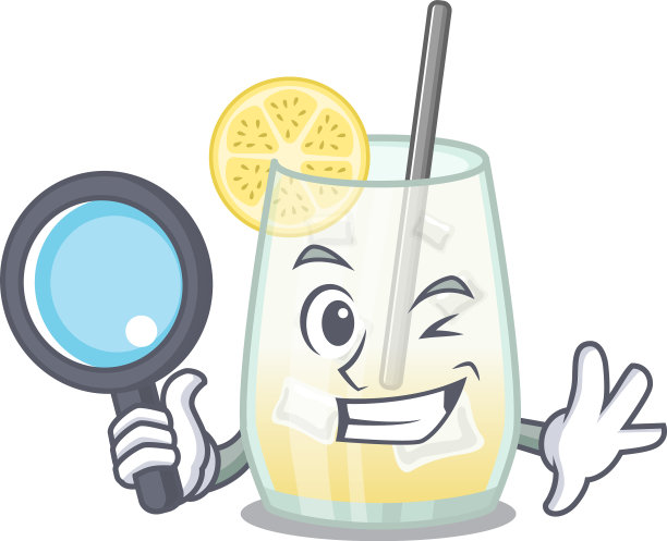 卡通图片汤姆柯林斯鸡尾酒侦探图片下载