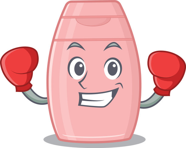 吉祥物设计bacream为运动拳击图片下载