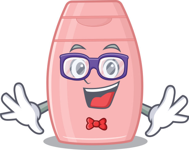 一个卡通画极客的穿着图片下载