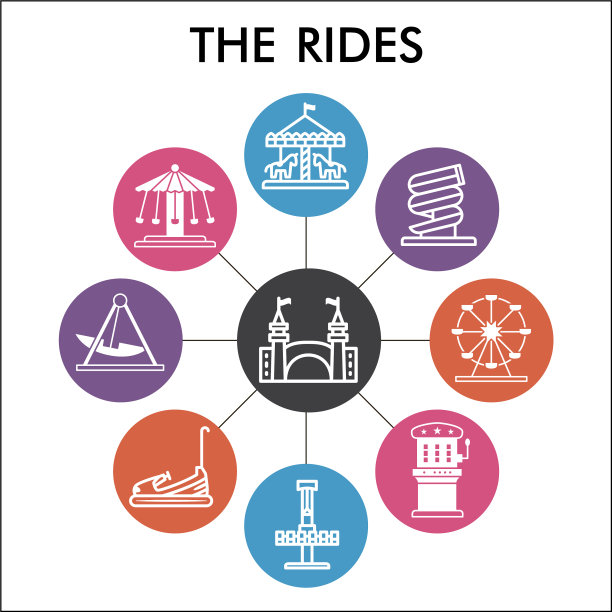 现代化的骑乘信息图形设计模板与图片下载