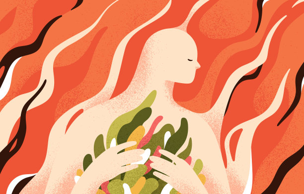 心理学概念心理健康灵魂恢复图片下载