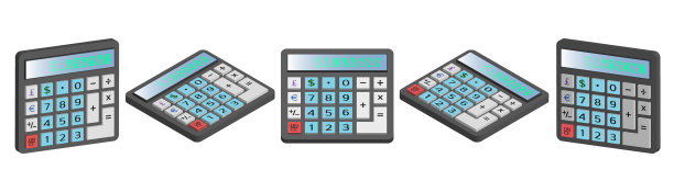 3d设置货币计算器在五投影图片下载