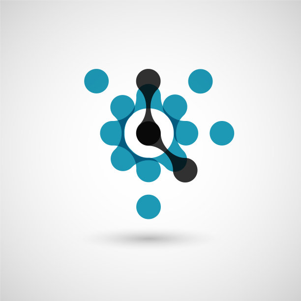 孤立圆形标志设计模板图片下载