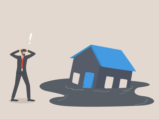 房地产市场崩溃图片下载