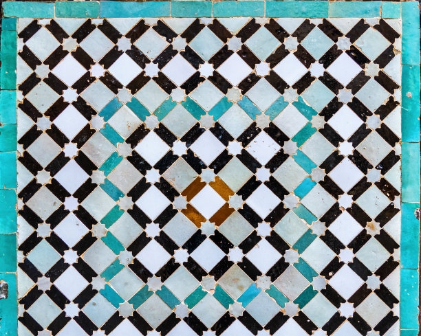 摩洛哥传统的墙壁装饰图片下载