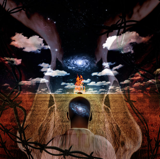 Galaxy Thoughts, 3D渲染图片下载