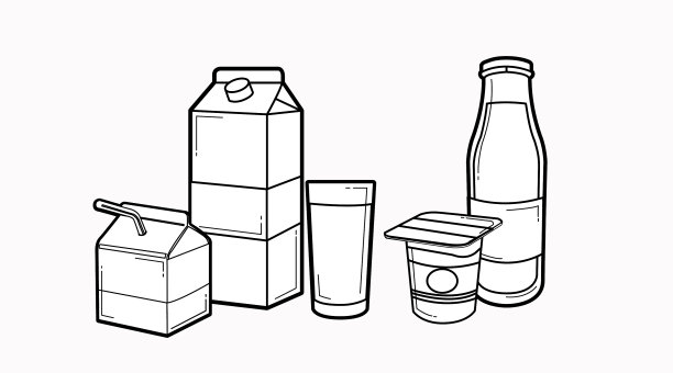牛奶图标设置图片下载