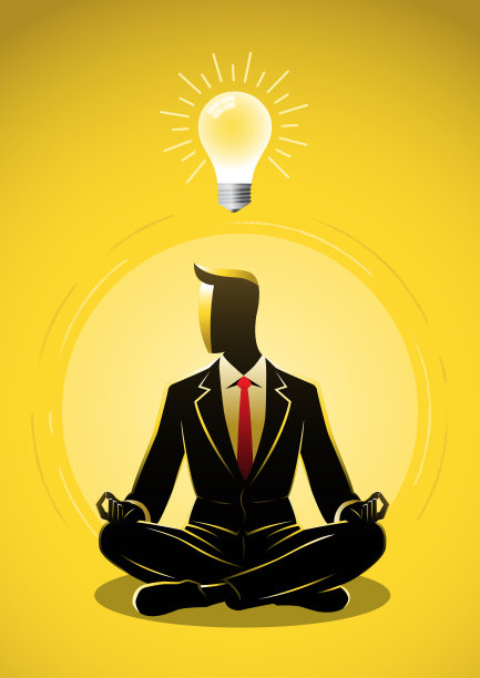 商人以莲花坐禅图片下载