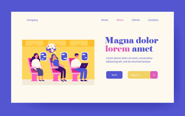 飞行中的飞机乘客图片下载