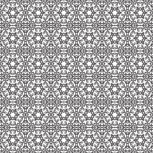 经典蜡染无缝图案背景图片下载