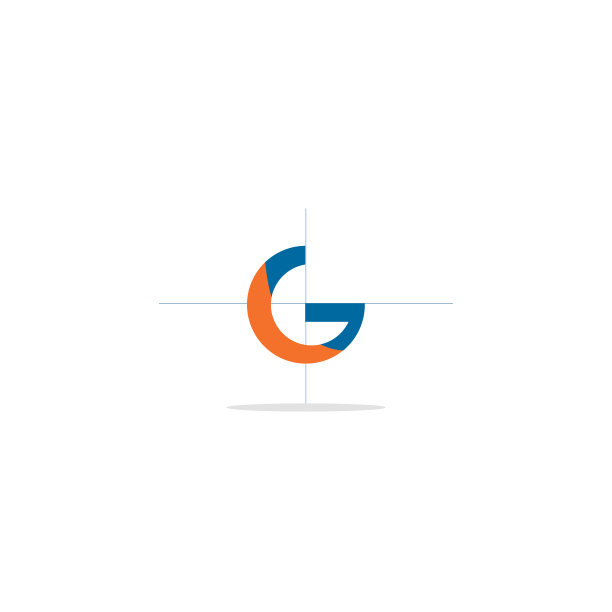 g首字母彩色标志图片下载