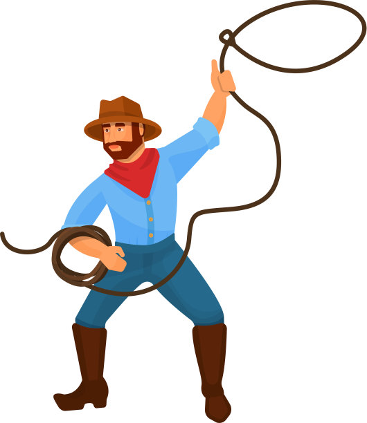 牛仔警长带着枪，左轮手枪图片下载