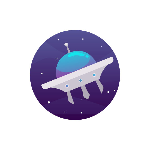 不明飞行物宇宙飞船使用科学技术在银河系飞行图片下载