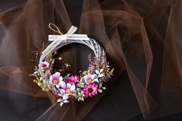 宇宙花花环图片下载