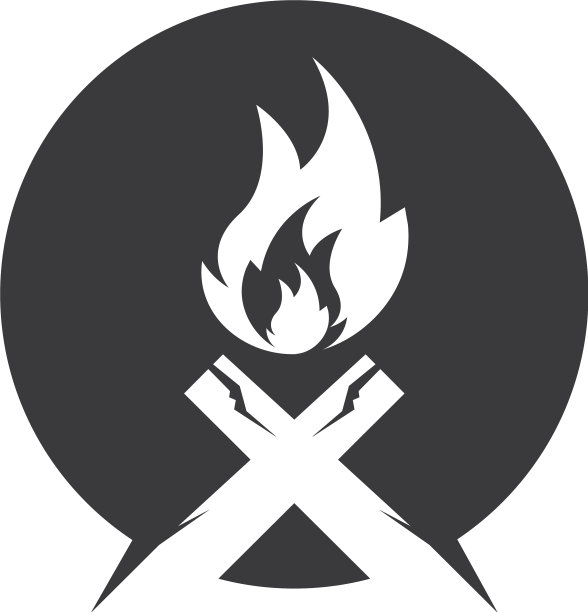 篝火图标设计图片下载