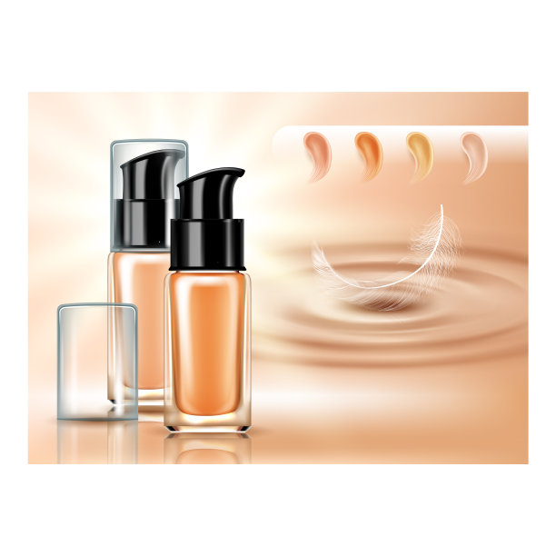 遮瑕膏、调色膏促销海报图片下载