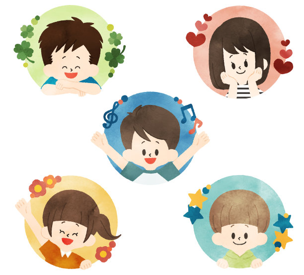 孩子的图标说明图片下载