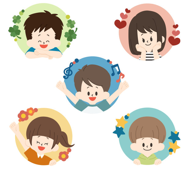 孩子的图标说明图片下载