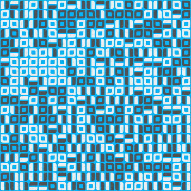 抽象几何图案生成计算艺术插图图片下载