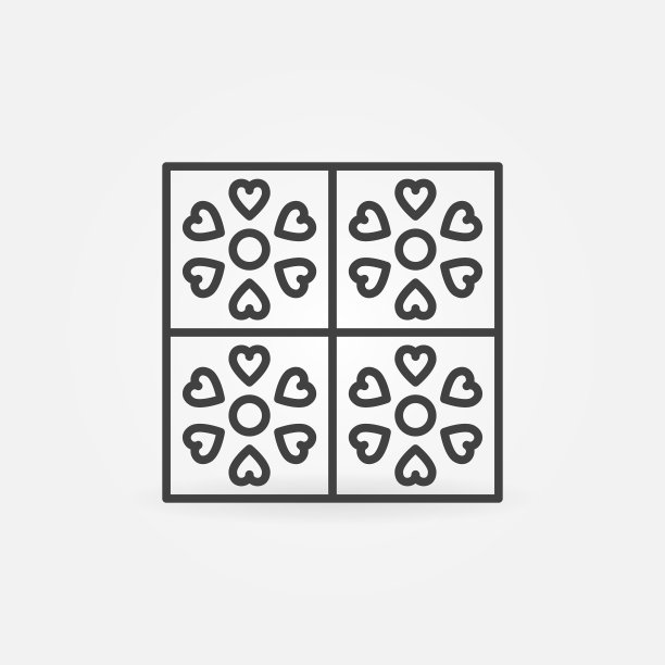 墙砖与可爱的纹理线性概念图片下载