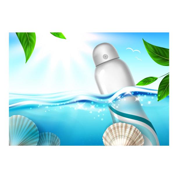 香体喷雾女性促销横幅图片下载