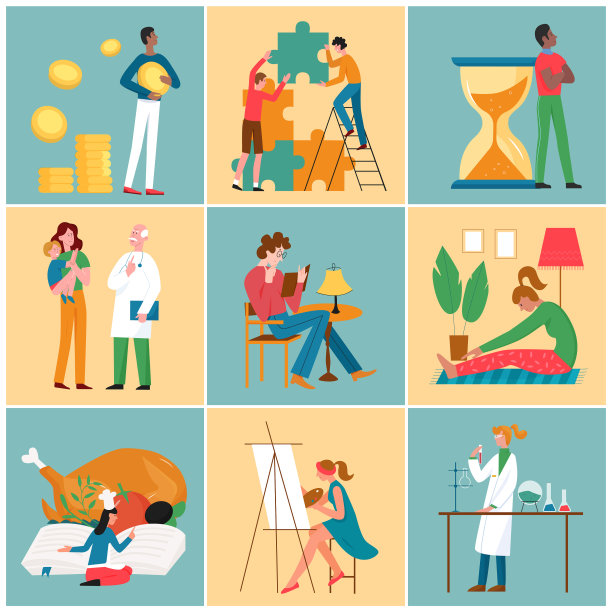 人的日常活动定活跃的青年老人图片下载